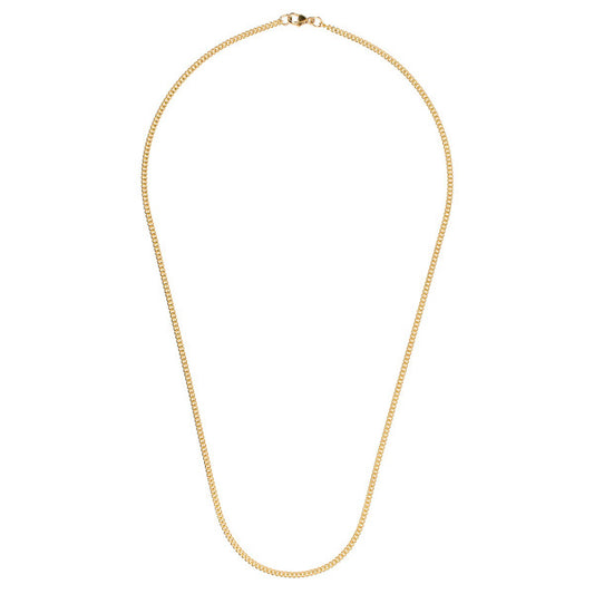 9ct Yellow Gold 1.5mm Curb Chain