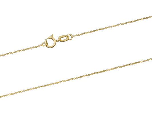 9ct Yellow Gold Belcher 0.8m Chain 50cm